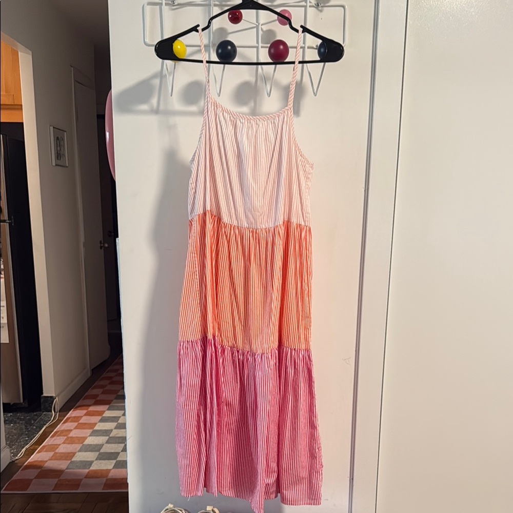 Solid and Striped Sundress